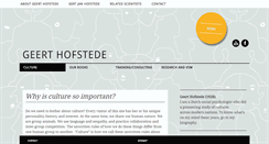 Desktop Screenshot of geerthofstede.com