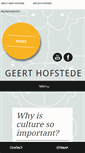 Mobile Screenshot of geerthofstede.com